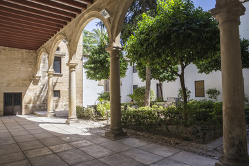 inside of the hospital of Santiago, Ubeda patrimony of the humanity, Jaen, Andalusia, Spain