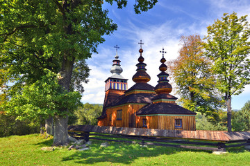 dawna łemkowska cerkiew greckokatolicka w Świątkowej Małej, Beskid Niski