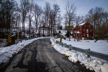 The Snowy Wallace Cross Mill in Felton, Pennsylvania