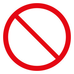 Vector illustration blank ban.