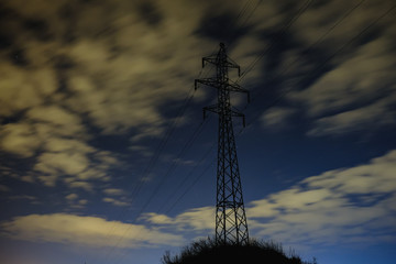 High voltage power line