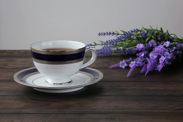 Still life with tea cup