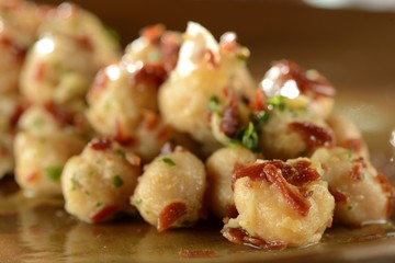 Chickpea Salad with Parma Ham