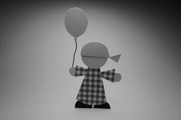 Mädchen mit Ballon