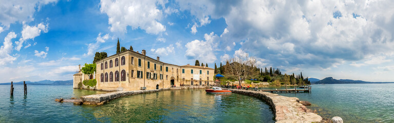 Punta San Vigilio, Gardasee, Italien
