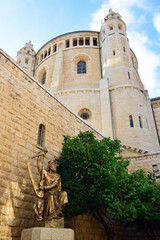 Fototapeta na wymiar Abbey of the Dormition, Jerusalem.