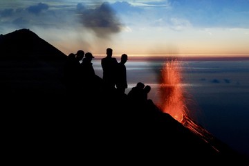 Stromboli in eruzione