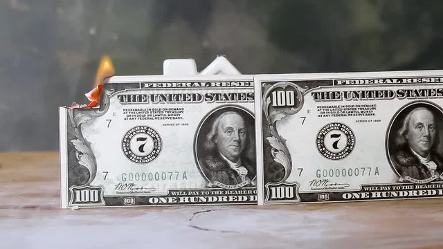 Burning Dollar
