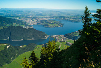 view from stanserhorn - switzerland