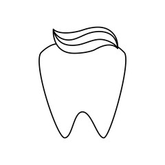 Medical dental care icon vector illustration graphic design