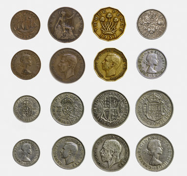 Pre-Decimal English Coins
