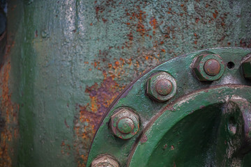 Industrial Pipe With Rivets