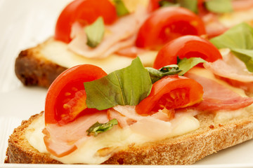 Bruschetta Close Up