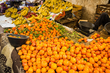 The market in Medina Fes, Morocco