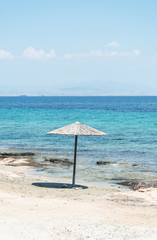 beach umbrella at the seaside