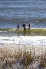 Splashing in Ocean Waves