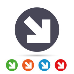 Arrow sign icon. Next button. Navigation symbol.