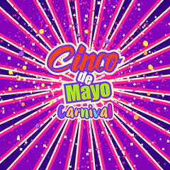 Cinco de Mayo celebration in Mexico, design element. Poster, greeting card or brochure template.