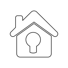 Home insurance symbol icon vector illustration graphic design