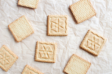 sweet cookies background