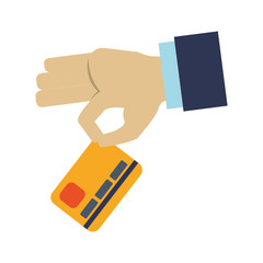 Bank credit card icon vector illustration graphic design