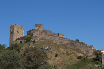 Fototapeta na wymiar Mertola medieval castle