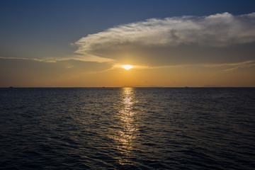 Sunset in Koh Phangan, Thailand