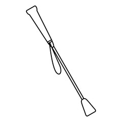 Horse riding equipment accesory icon vector illustration graphic design