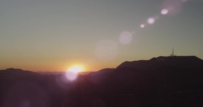 Time lapse of a sunset from the Griffith Observatory in Los Angeles, California.
