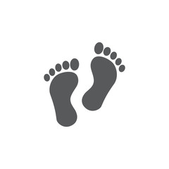 foots icon. spa vector illustration