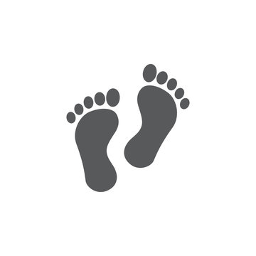 foots icon. spa vector illustration