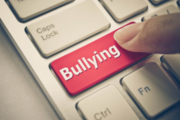 Cyber bullying / Social media witch hunting concept