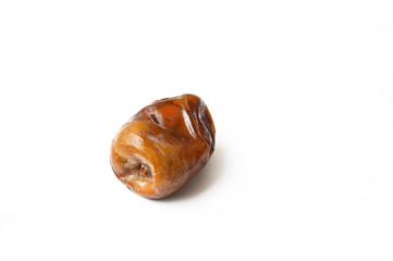date isolated on white