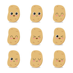 Potato character collection