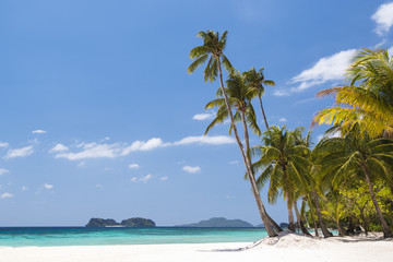 Beautiful beach in Palawan, Philippines