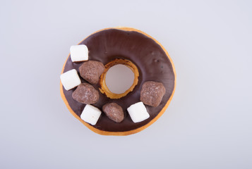 donut or tasty donut on the background.