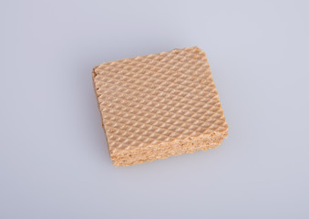 wafer or wafer biscuit on the background.