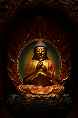 buddha statues in temple