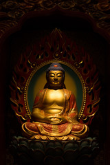buddha statues in temple