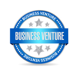 business venture seal sign concept