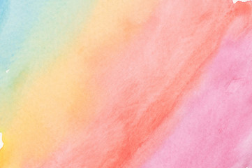 Abstract colorful water color for background.