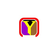 letter Y logo vector