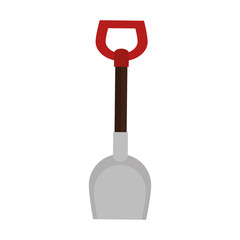 shovel tool isolated icon vector illustration design