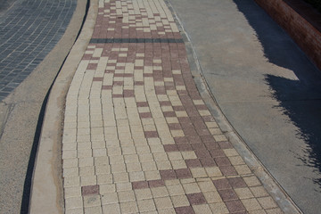 Fototapeta premium pattern composed from the pavement