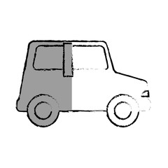 little car toy icon vector illustration design