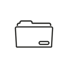 Folder - vector icon.
