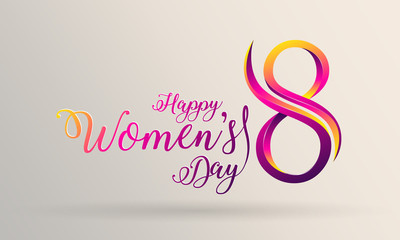 Happy Women's Day background