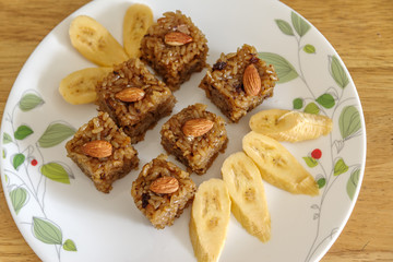Korean food YackSick with Banana