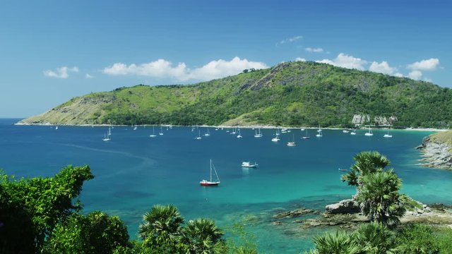 Sailing Boats at Nai Harn
