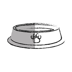 dish mascot food icon vector illustration design